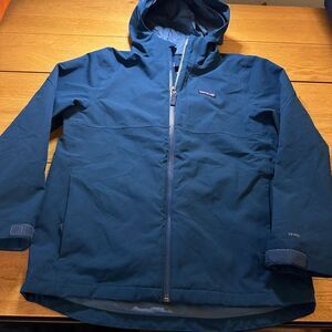 Patagonia Youth girls large (12) teal jacket